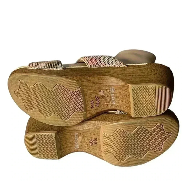 DANSKO SOPHIE Mule Clog Multicolor Strap With Buckle Closure Size 41 - Picture 5 of 7